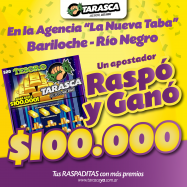 Una barilochense ganó $100.000 con TARASCA
